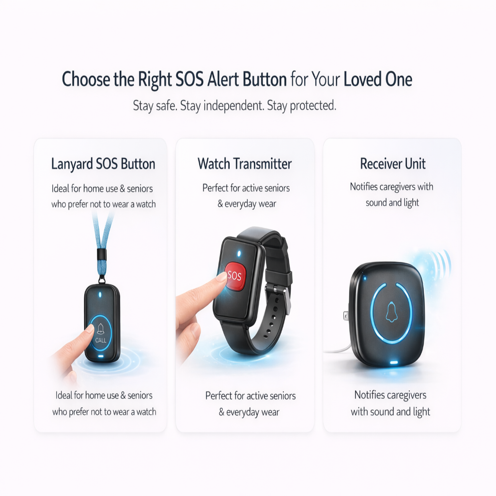 MyGuardian – Wireless Caregiver Pager & Emergency Alert Button