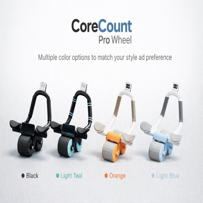 CoreCount Pro – Ab Wheel Core Muscles Trainer