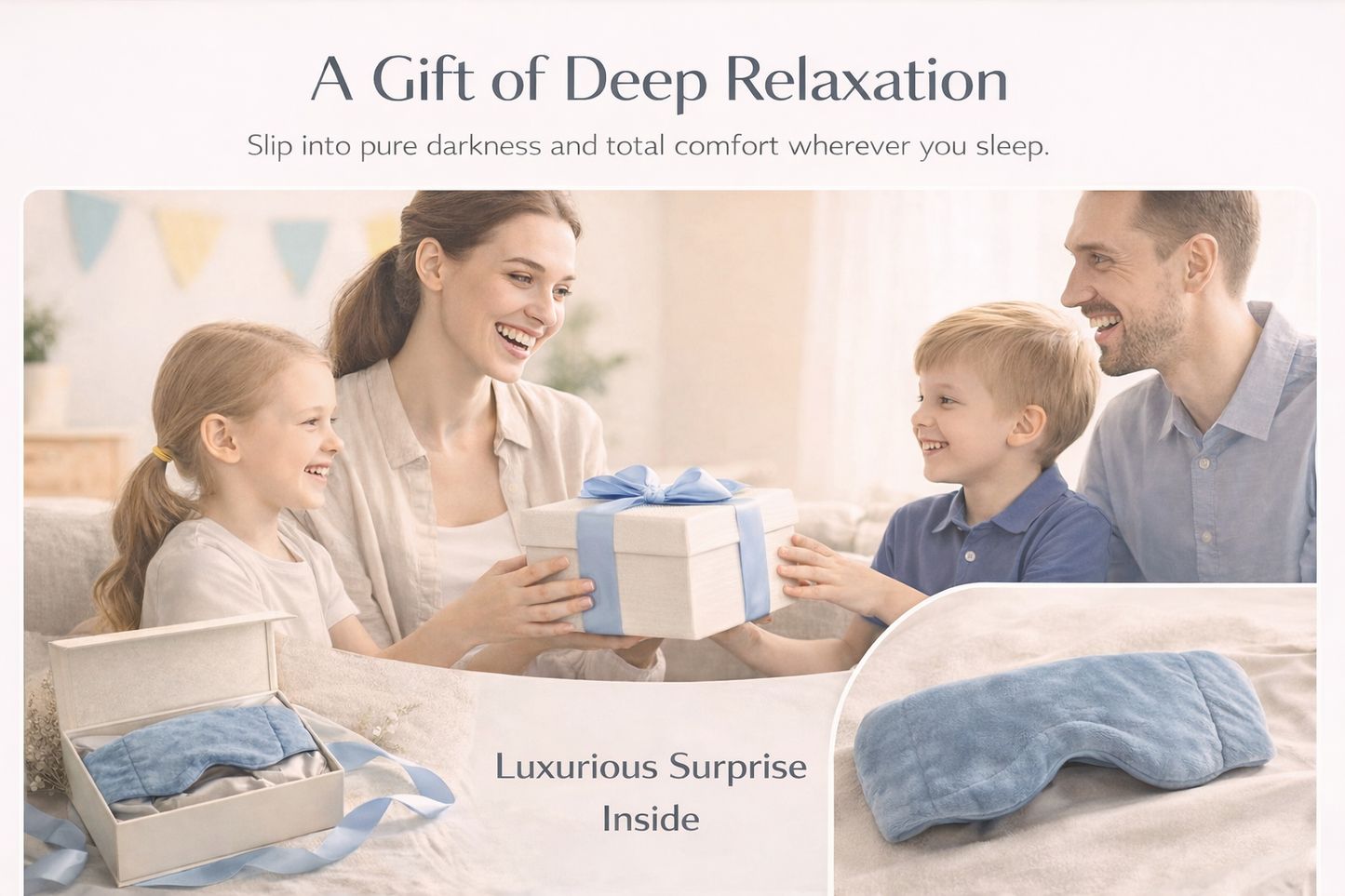 Gravity Reset – Weighted Blackout Sleeping Mask