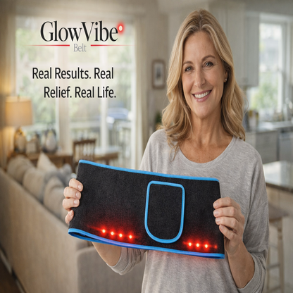 GlowVibe Infrared Red Light Therapy Belt For Recovery