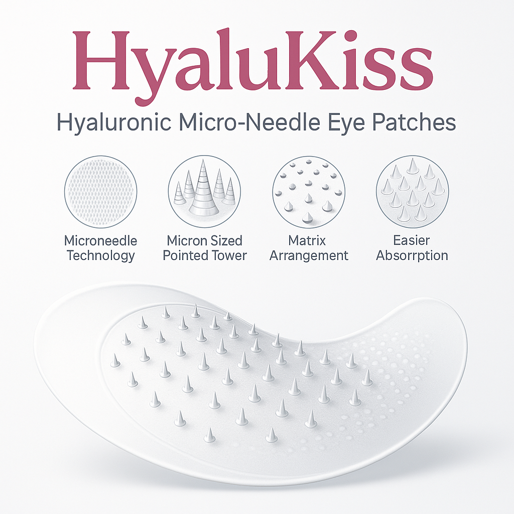 HyaluKiss – Hyaluronic Micro Needle Eye Patches