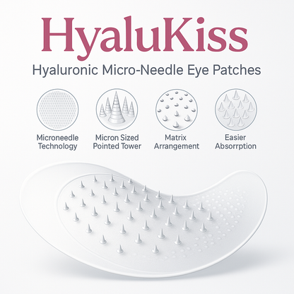 HyaluKiss – Hyaluronic Micro Needle Eye Patches