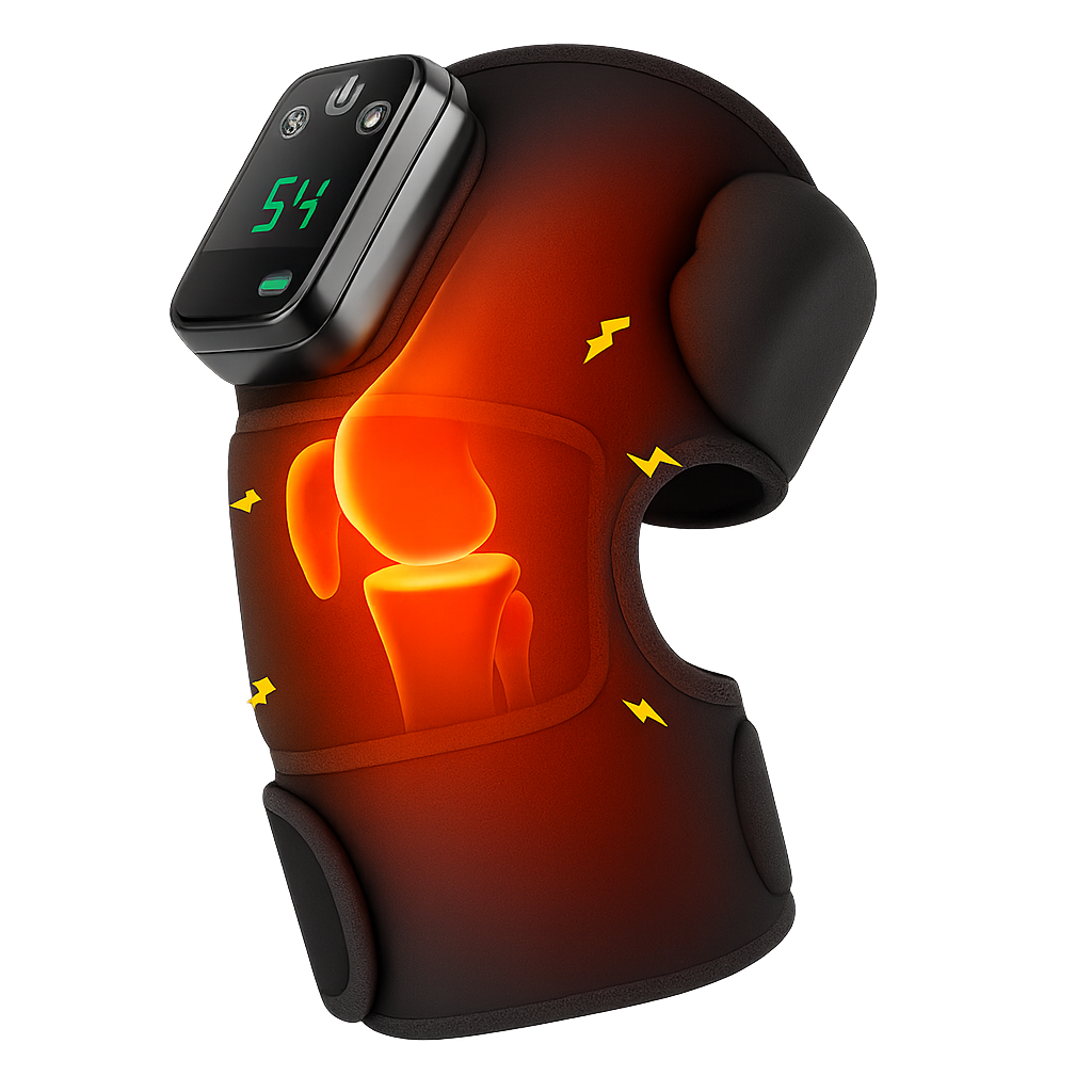 3-in-1 Cordless Heated Massager For Joint Relief