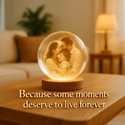 EverMem – Personalized Memory Lamp With 3D Photo