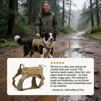 K9 Mode Tactical Dog Harness | Military-Grade No-Pull Control