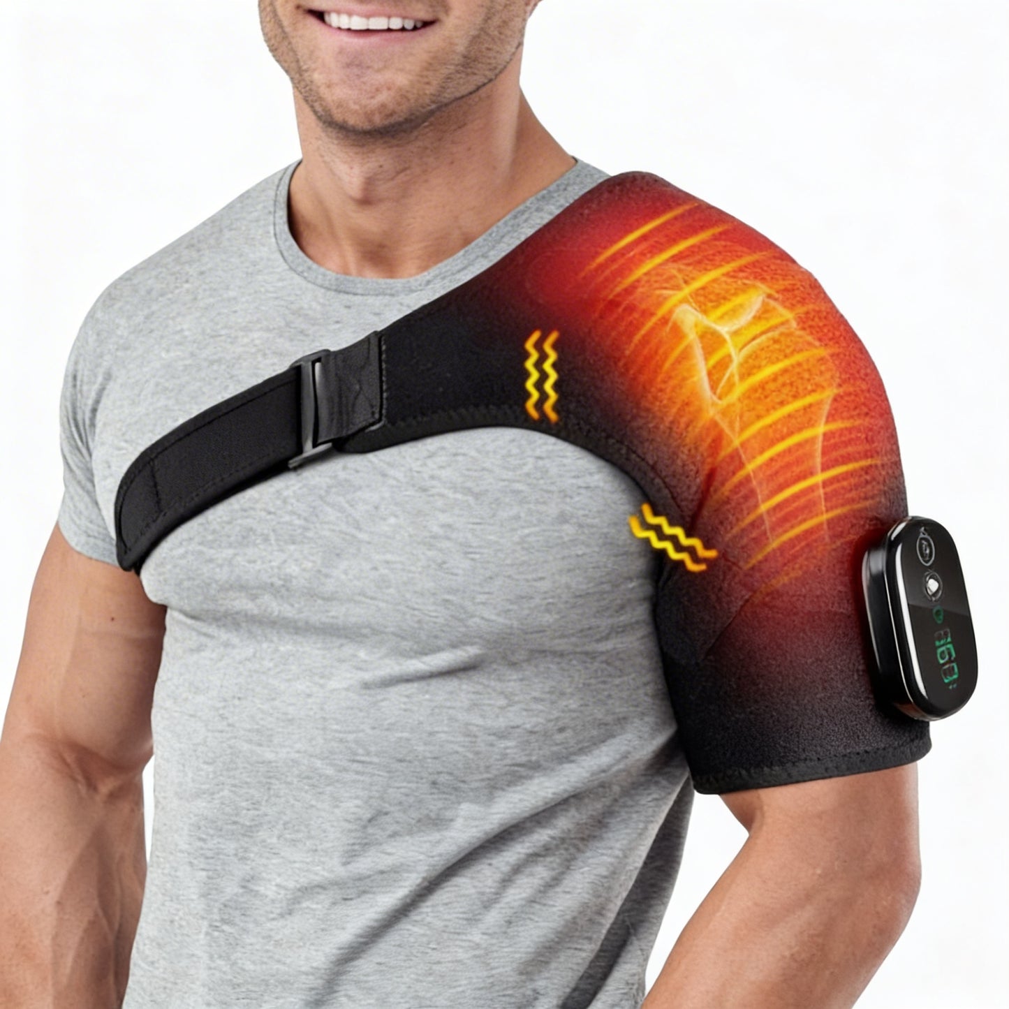 3-in-1 Cordless Heated Massager For Joint Relief