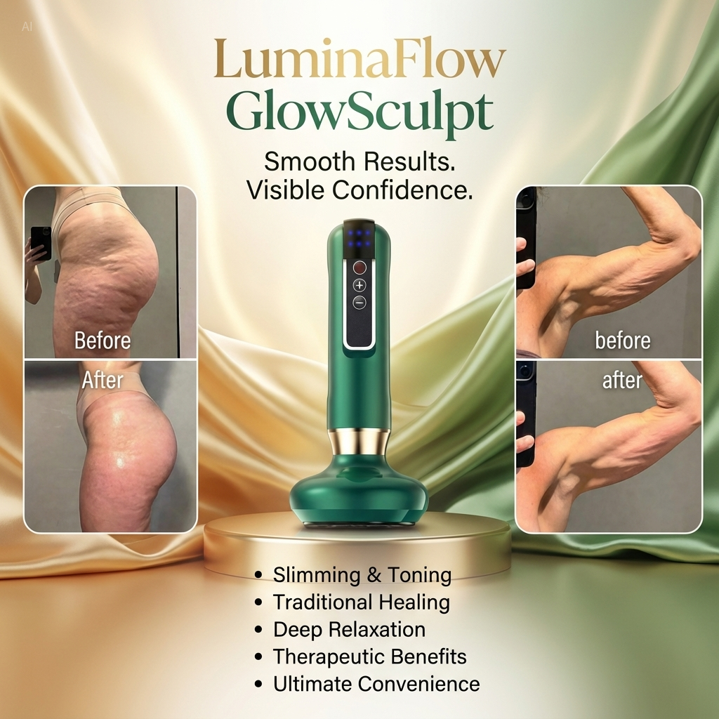 LuminaFlow facial sculpting tool for radiant skin
